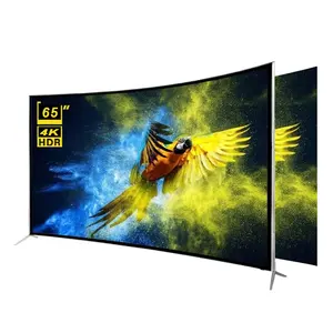 4k ultra-alta definição imagem qualidade tela curvada grande-tela 65 polegadas tv smart tv