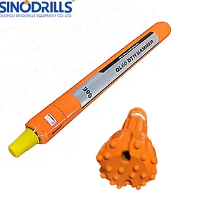 SINODRILLS Multi Function Water Well Drilling 6'' QL60 Hammer DTH QL 60 High Pressure Down The Hole Drilling DTH Hammers