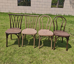 Venta al por mayor Apilable Cómodo Comedor Alquiler Boda Evento Silla Crossback Restaurante de madera Silla de sauce - Product Image 4