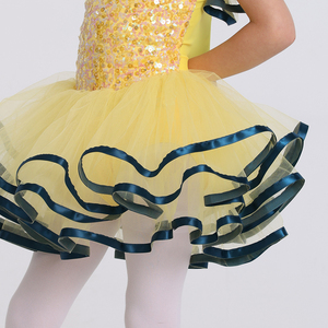 Robe de princesse AL-P027, robe de tutu de ballet personnalisée pour filles, groupe d'âge enfants, vêtements de scène pour spectacle romantique - Product Image 6