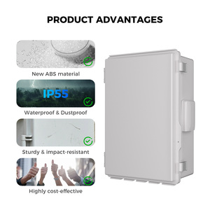 Kotak Listrik Tahan Air Namunanee 3813-H IP65 dengan Kotak Listrik ABS Kotak Sambungan Listrik Luar Ruangan Tahan Cuaca Kotak Panel Listrik - Product Image 6