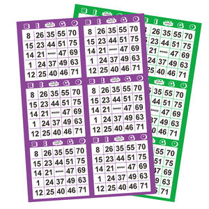 5*5 <span class=keywords><strong>Bingo</strong></span> Tickets Printing Factory est spécialisée dans l'impression de dix couleurs de billets de <span class=keywords><strong>Bingo</strong></span> pour les États-Unis - Product Image 5