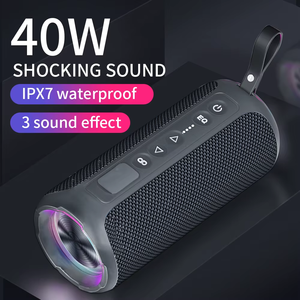Altavoces de Plástico con Sonido 5.3 Impermeables IPX7 con Luces LED RGB para Uso en Computadora, Exteriores, Fiestas y Camiones - Súper Graves de 30-50W - Product Image 4
