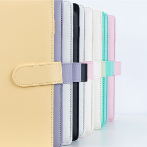 Classeur personnalisé en cuir pu A5 A6 A7 bloc-notes macaron bloc-notes carte photo kpop laitier <span class=keywords><strong>fuji</strong></span> instax mini films <span class=keywords><strong>album</strong></span> - Product Image 1