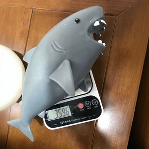 Jumbo-Sized Marine <b>Shark</b> Squeeze <b>Toy</b> Soft TPR Slow Rebound Sensory Fidget <b>for</b> Stress Relief and <b>Kids</b> Creative Playtime - Product Image 1