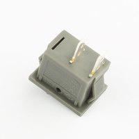 Interrupteur à bascule, 2 broches, On/Off, pour bateau, 10r (3), 250v ac, gris, UL/KCD3