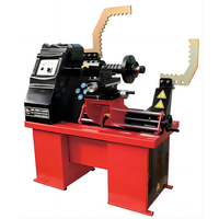 Machine de redressage de jantes en alliage d'aluminium de haute qualité, capacité 10"-26", pression 10000 kg, moteur hydraulique 1,5 kW, automatique