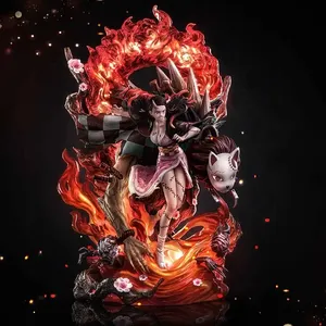 33CM Dämonen töter Cosplay Kamado Nezuko Variante GK Lumineszenz PVC Action figur Spielzeug Modell Geschenke