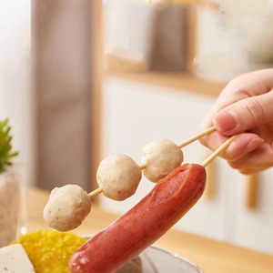 Brochetas Largas de Bambú Natural <span class=keywords><strong>para</strong></span> Barbacoa, Resistentes al Calor y Antiadherentes, <span class=keywords><strong>para</strong></span> Enrutadores, Cargadores, Juguetes, Sombrillas, Anillos de <span class=keywords><strong>Sombrilla</strong></span> y Gafas - Product Image 4