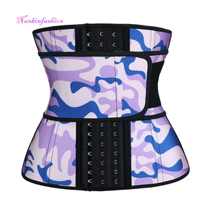 NANBINベルトトレーナー腹部運動用通気性3フックコロンビアラテックスウエストシンチャー - Product Image 5