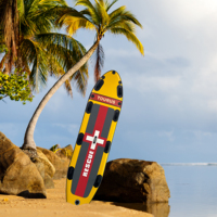 Planche de sauvetage SUP de nouvelle conception pour la pratique du surf, planche de sauveteur à vendre