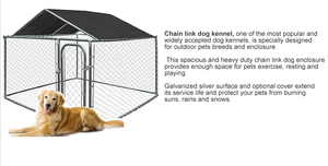 Özelleştirilmiş 10x10x6 <span class=keywords><strong>ft</strong></span> kaliteli açık kullanılan zincir bağlantı köpek kulübesi satılık Pet çalıştır oyna - Product Image 2