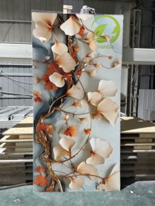 China 1220*2440mm*3mm Hot Sale Interior Decoration Artificial UV Marble Wall Panel Board High Glossy <strong>PVC</strong> <strong>Plastic</strong> <strong>Sheet</strong> for House - Product Image 6