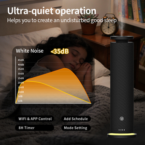 Siweiyi Electric Waterless Cold Air Technology Tower <b>Aroma</b> <b>Diffuser</b> 120ml Smart WiFi App Control Home Scent Machine - Product Image 2