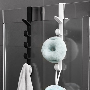 Crochets en acier inoxydable étanche prise adhésive forte support cintre mural salle de bain rasoir support - Product Image 6