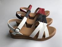 Vente directe d'usine, vente en gros de sandales compensées pour femmes, sandales confortables pour femmes