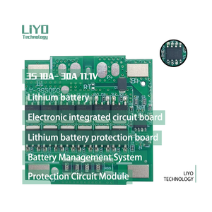 BMS LiFePO4 3S 10A 15A 20A 25A 30A với chức năng cân bằng, thích hợp cho các sản phẩm PCB & pcba của các thiết bị điện tử - Product Image 1