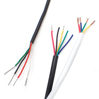 Kabel kawat berpelindung 2 3 4 5 6 8 10 12 16 inti kabel listrik fleksibel tinggi UL2854