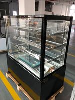 Nouvelle Vitrine Réfrigérée 4 Niveaux en Acier Inoxydable pour Pains et Pâtisseries avec Refroidisseur à Air pour Équipement de Boulangerie