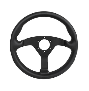 Volante de Carreras Universal de 6 Orificios y 320 mm, Resistente al Desgaste, con Agarre de PU y Radios de Aluminio Mate para Drift y Pista - Product Image 1
