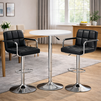 Chaises de table à manger confortables SYT Fine Service pour steakhouse, base de 41 cm de diamètre, chaise de salle à manger moderne pour restaurant