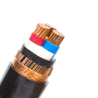 Cable de Potencia Blindado SWA con Aislamiento XLPE y Conductor de Cobre, 6/10kV, 3/4 Núcleos, Media Tensión, IEC 60502, Cable para Proyectos