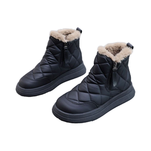 Nuovi Stivali da Neve Invernali da <span class=keywords><strong>Donna</strong></span> 2025 Antiscivolo Caldi Sportivi Resistenti Traspiranti con Fodera in Puro Cotone Morbidi con Lacci Bestseller - Product Image 2