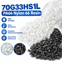 Granulés de plastique PA66 70G33HS1L NC010 70G33HS1L BK031 PA66 GF33 Polyamide 66 Résine de nylon stabilisée thermiquement