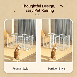 Cerca Anti-Fuga para Cães de Interior, Canil de Isolamento e Treinamento Sanitário para Cães de Porte Pequeno e Médio - Product Image 4