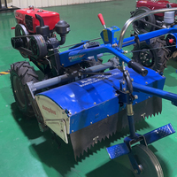 Cultiver Vators Tracteur Petite Mini Ferme Main Tracteur De Marche Mini Power Tiller Remorque Mini Tracteur De Marche
