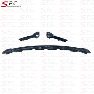 Lèvre avant en fibre de carbone sèche SPC pour BMW <span class=keywords><strong>M3</strong></span> <span class=keywords><strong>M4</strong></span> G80 G82 G83, style CS, en fibre de carbone préimprégnée, pour BMW <span class=keywords><strong>M3</strong></span> <span class=keywords><strong>M4</strong></span> 2021+ Aerokit - Product Image 3