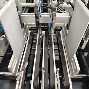 Máquina Automática para Pegar Cajas de Embalaje de Alimentos con Materiales Metálicos/de Madera, Zh 500 Mini Plegadora y Encoladora Automática para Cajas Zh 500 - Product Image 2