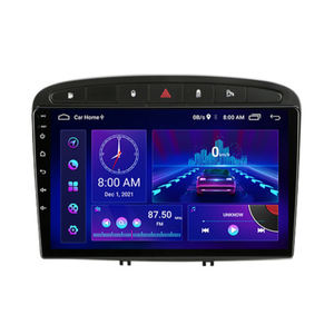 Android 11.0 Autoradio Multimédia Lecteur Vidéo Pour <span class=keywords><strong>Peugeot</strong></span> 408 <span class=keywords><strong>308</strong></span> SW 2012-2016 Navigation GPS <span class=keywords><strong>Carplay</strong></span> 4G + WiFi - Product Image 1
