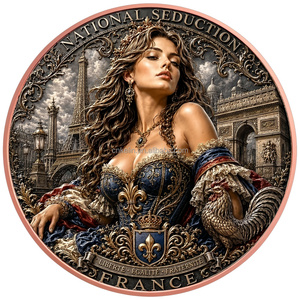 Moneta Commemorativa Bifacciale Paesi del <span class=keywords><strong>Mondo</strong></span> <span class=keywords><strong>e</strong></span> Bellezze Globali in Rame Puro da 1oz - Product Image 2