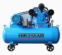 Compresseur d'air électrique portable mini professionnel 4,5 Kw 6Hp 100L sans huile silencieux