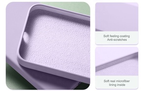 WOWCASE-Funda de silicona líquida para iPhone 14 Pro Max, Protector de pantalla, <span class=keywords><strong>2022</strong></span> - Product Image 5