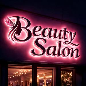 Decoración de Pared Interior, Letrero de Acrílico con Retroiluminación LED 3D para Oficina y Tienda, Fácil Instalación - Product Image 2