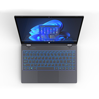 Nouvel Ordinateur Portable Professionnel Tactile OEM 14 Pouces 2 en 1 Yoga Ultra Fin 360 Degrés Intel N100 Rétroéclairé