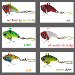 Hard Bait Mini Lead Jig Bass Lure Spin Metal Lure Vib Fishing Lures - Product Image 2