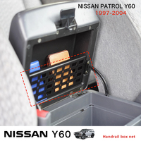 Accessoires d'intérieur pour Nissan Patrol Y60 Boîte d'accoudoir Modification Y60 Accoudoir Clôture de stockage