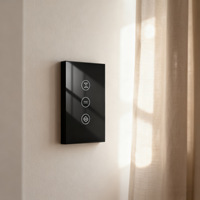Interruptor inteligente WiFi RF para atenuar la luz, 2/3 vías, multicontrol, 240V, compatible con la aplicación Life y con Alexa/Asistente de Google