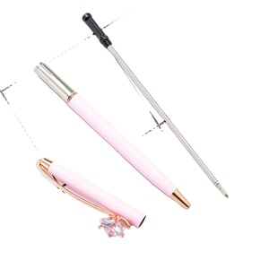 Elegante Bolígrafo con Punta de Diamante y Diseño de Dibujos Animados - Bolígrafo de Regalo Premium con Recubrimiento Electrolítico para Promociones - Product Image 4