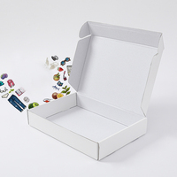 Emballage en carton ondulé personnalisé de luxe, boîtes d'expédition en papier rigide avec feuille d'or, insert en papier artistique, laminage mat