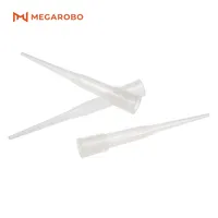 Megarobo 50uL 250uL 1000uL 1250uL puntali per pipette monouso trasparenti DNase RNase 96 punte per pipette