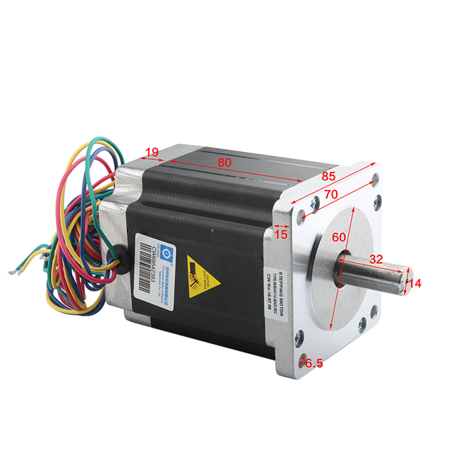 High Torque Nema 17/23/34 Type 450A/450b/450c Cnc Kit 4-Wire 8nm Stepper Closed Loop Stepper Motor