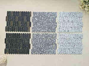 <span class=keywords><strong>Carrelage</strong></span> mural moderne en mosaïque émaillée imprimée, design terrazzo, épaisseur 6 mm, garantie 3 ans pour les murs de cuisine, salle de bain, <span class=keywords><strong>piscine</strong></span>, hôtel - Product Image 6