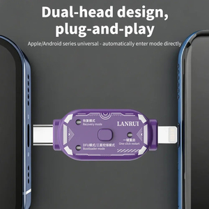 Boîtier d'ingénierie Lanrui V587 pour iPhone : Mode de récupération DFU, téléchargement, réparation du système en un clic, correction de la boucle de démarrage - Product Image 2