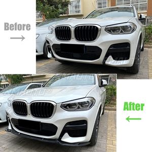 Spoiler de pare-chocs avant, lèvre de protection, diffuseur, protection de lèvres pour BMW X3 X4 G01 G02 Style M Pack 2018 2019 2020 2021 - Product Image 5