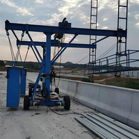 Chariot réglable pour chemin de câbles, chariot de coffrage pour tranchées et tunnels avec ajustement horizontal de 200 mm