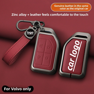 Funda protectora metálica con hebilla para llavero de camión Volvo, nueva, para camión FMFH FH16, tractor, control remoto de alta resistencia - Product Image 2